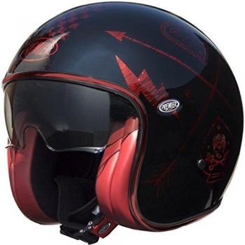 Premier apjetvinfibnrc000s Casco Moto, S