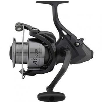 Carrete Okuma Baitfeeder AK-5000 con Freilauf y Capa Protectora