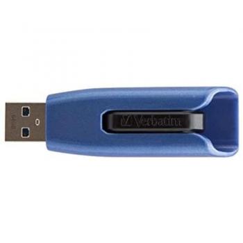 Verbatim Store 'n' Go V3 Max - Unidad flash USB 3.0 de 64 GB - Azul