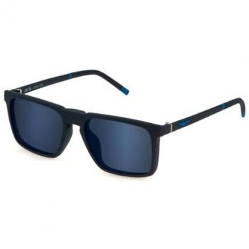 Police Men's Polarized Sunglasses - Matt Dark Blue Gradient, 54mm