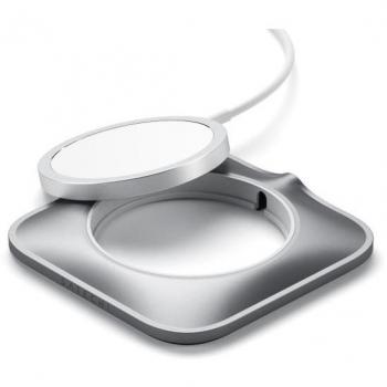Satechi Aluminum MagSafe Charger Dock - Space Grey, USB-C Compatible