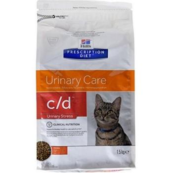 Hill`s Alimento Dietético para Gato C/D Urinary Stress - 1,5 kg