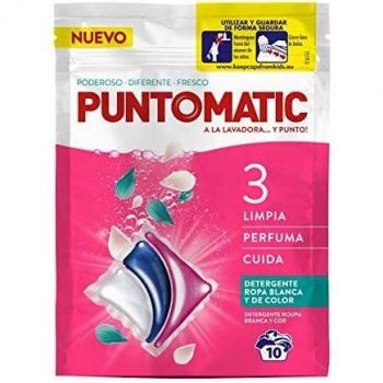 Puntomatic Cápsulas TriCámara Lavado Ropa - 10 uds
