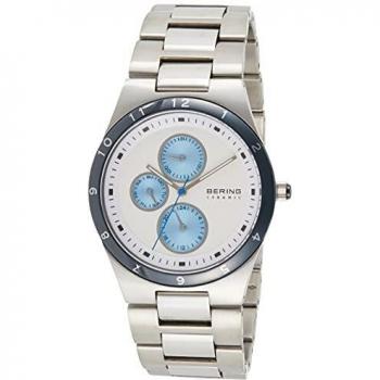 BERING Mens Analogue Quartz Watch with Stainless Steel Strap 32339-707