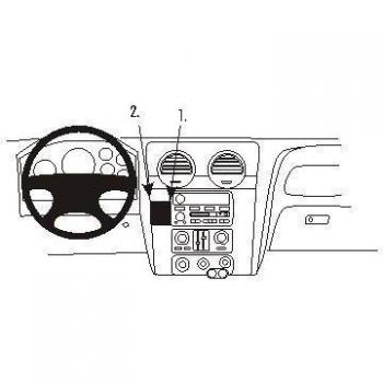 Brodit ProClip - Kit de coche para Envoy XUV 04-09