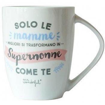 Mr. Wonderful - Taza con diseño Solo le mamme migliori si trasformano in supernonne come te