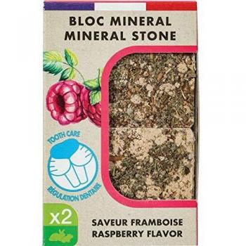 Bloque Mineral EDEN con Frambuesa para Roedores 200g Zolux