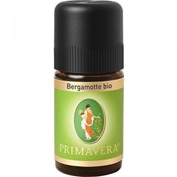 Primavera Bergamot Organic Bath Essential Oil Refreshing & Calming Bitter Citrus 5ml - Cosmetics
