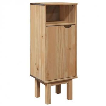 Mueble de baño OTTA madera maciza de pino 35x30x90 cm