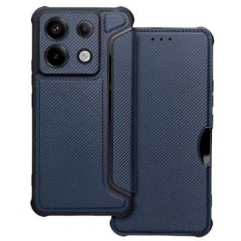 Funda Libro Magnética Antigolpes Azul para Xiaomi Redmi Note 13 Pro 5G