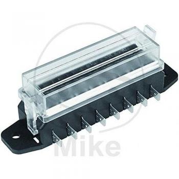 Portafusibles de Auto ESKA SD-8S, Fusible a Llama Estándar, 8 Pines, 30 A, 1 Unidad