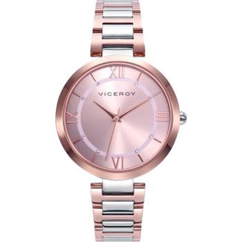 Reloj Viceroy Chic 42428-73 para mujer con elegante diseño en acero bicolor