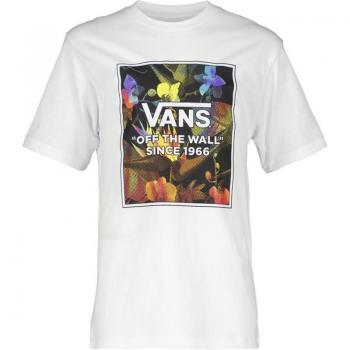 Camiseta Niño Vans Flowers Blanco