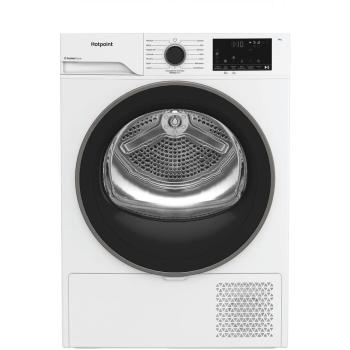 Secadora de bomba de calor Hotpoint Ariston HPT 84D BS IT, 8 kg, Clase C, EasyIron, PetHair Removal, Profundidad móvil 54 cm