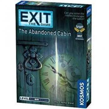 Thames & Kosmos | 692681 | EXiT: The Abandoned Cabin | Level: Advanced | Unique Escape Room Game | 1-4 Players | Ages 12+