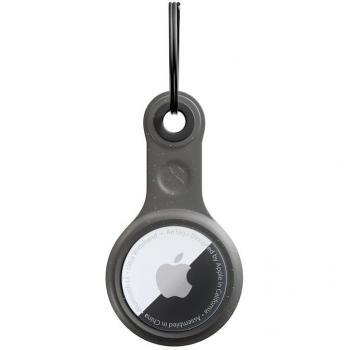 Funda Bio Sostenible para AirTag - Negra, Hecha de Plantas
