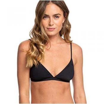 Roxy - Top de Bikini de triángulo Fijo - Mujer - S - Negro