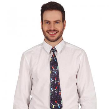 Corbata Luces de Navidad de 45 cm