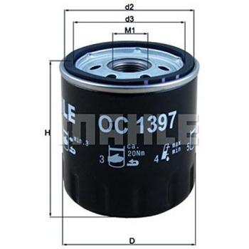 Knecht OC 1397 Bloques de motor