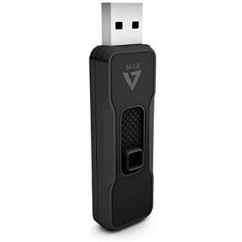 64GB FLASH DRIVE USB 3.1 MEM BLACK120MBS MAX READ SPEED SLIDE