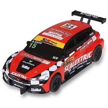 Coche Slot Scalextric Compact Cupra Leon Competición Motul 1:43