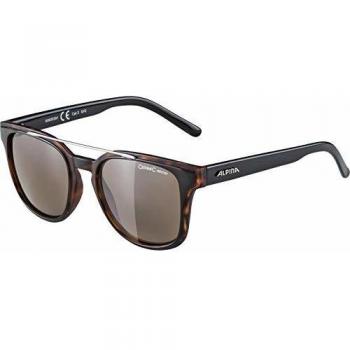 ALPINA Adultos sylon Gafas de Sol, Black/Havana Mate, One Size