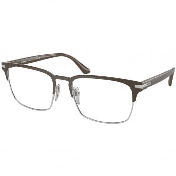 Gafas Graduadas PRADA PR 58ZV 17I1O1, Gafas Recetadas para Hombre Marrones