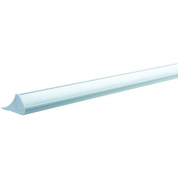 Perfil de Esquina Paulmann 100 cm para Tira LED, Gris, Plástico