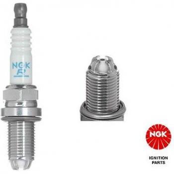 Bujía de encendido NGK 6343, tipo: bujía, características: rosca M14 x 1.25, longitud total 98 mm, alcance de la bujía 19 mm, resistencia de terminal