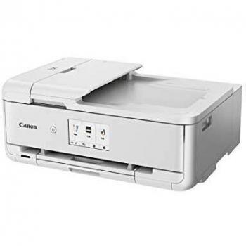 Canon Pixma TS9551C - Impresora multifunción, 4800 x 1200 PPP, LCD de 10.8 cm, Blanco