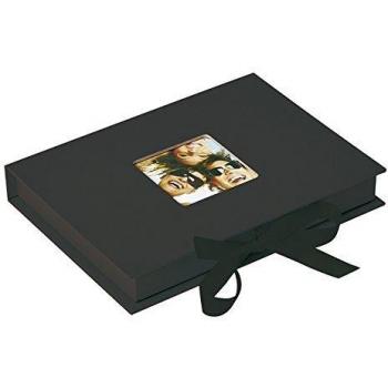 Walther Design FB-112-B caja de fotos Fun para 70 fotos en el formato 13 x 18 cm, negro