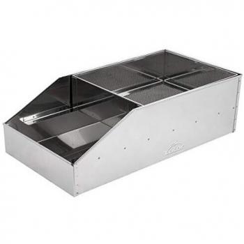 Lacor 50450 - Harinero inoxidable, 18 x 50 x 26,5 cm