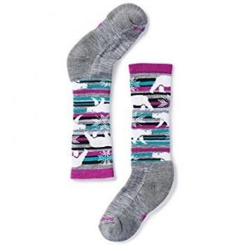Smartwool Wintersport Polar Bear Calcetín, gris, extra-small Unisex niños