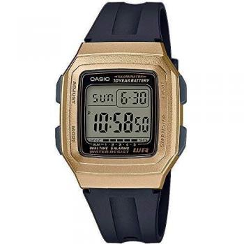 Casio Reloj para de Cuarzo con Correa en Resina F-201WAM-9AVEF