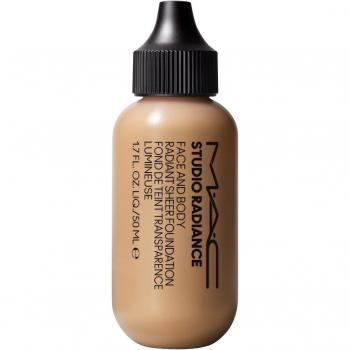 MAC Cosmetics Studio Radiance Face and Body Radiant Sheer Foundation, lightweight foundation for face and body, shade C3, 50 ml