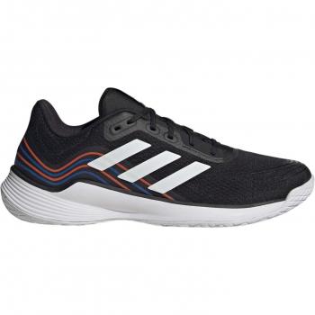 Zapatillas indoor de hombre NOVAFLIGHT PRIMEGREEN adidas, color gris, para adulto
