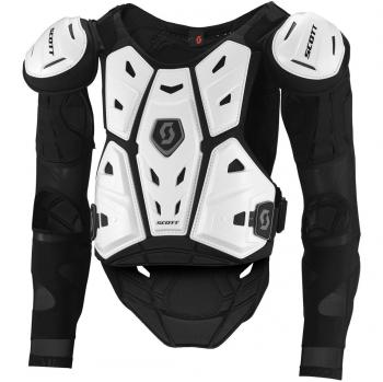 Scott Commander 2 MX Motocross DH blanco/negro 2017 – Chaqueta protectora