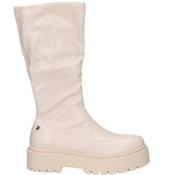 Gioseppo Botas Altas Mujer Blanco Puro Suela con Volumen Diseño Elegante ALBIG