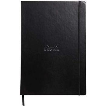 Webnotebook A4 - Rhodiarama - Dot (puntado) - Negro