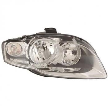 Faro principal eléctrico DEPO 446-1109RMLDEMC, derecho, con motor, cromado, H7