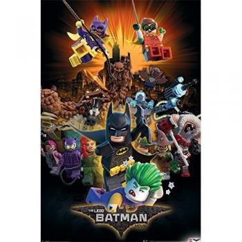 LEGO Batman Boom Póster, multicolor