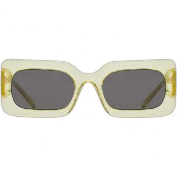 Hawkers X Tini - Unisex Rectangular Yellow Sunglasses