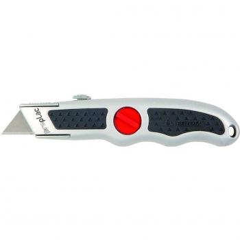 Bellota 51407-19 - Cúter Trapecio profesional con cuchilla para yeso laminado