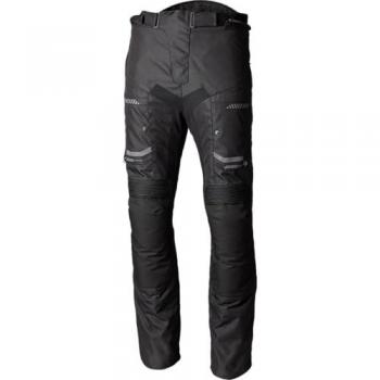 RST Pantalones de Moto para Mujer Maverick Evo Negros - Pantalones textiles de motocicleta, color negro, diseño para damas, talla L