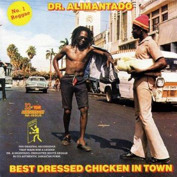 Pollo Mejor Vestido de la Ciudad - Vinilo Decorativo