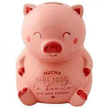 Mr. Wonderful WOA10323ES Hucha Cerdito para Todo lo Bonito que nos Espera