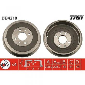Juego de freno TRW DB4210