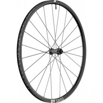 Rueda Delantera DT Swiss ER 1600 Spline 22 700C Disc Tubeless Center Lock Eje Pasante 12x100 mm