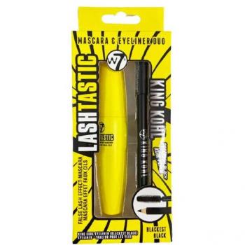 Dúo de Máscara Lashtastic y Delineador King Kohl - W7