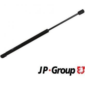 Amortiguador de maletero JP GROUP gas spring 4381200200, tipo: resorte a gas, características: alta resistencia, fácil instalación, diseño específico para maleteros, compatible con múltiples modelos de vehículos